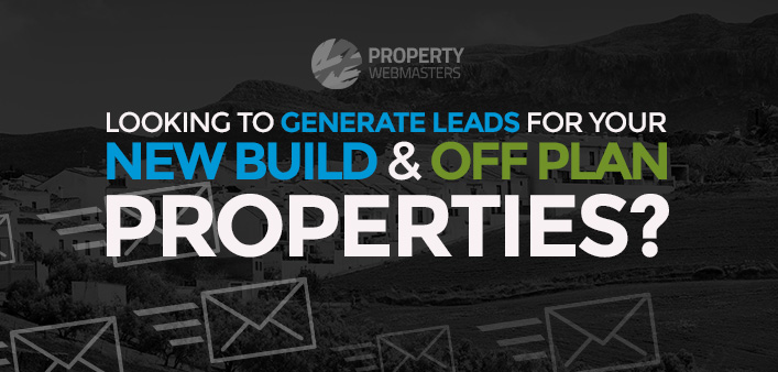 generate leads for new build off plan properties