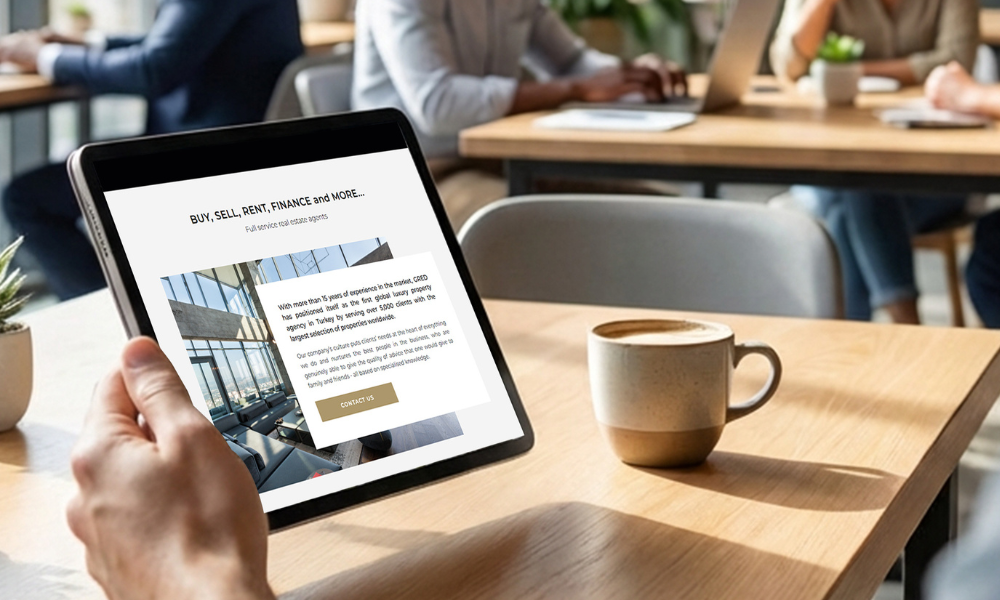 Gred Real Estate Website Design