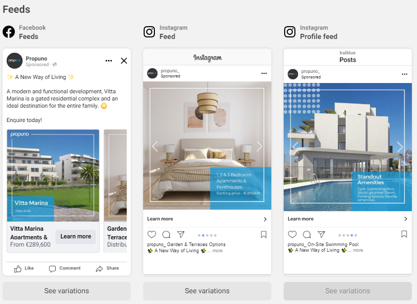 retargering example propuno