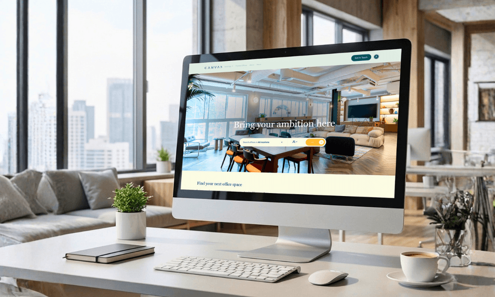 Canvas Offices Website Design