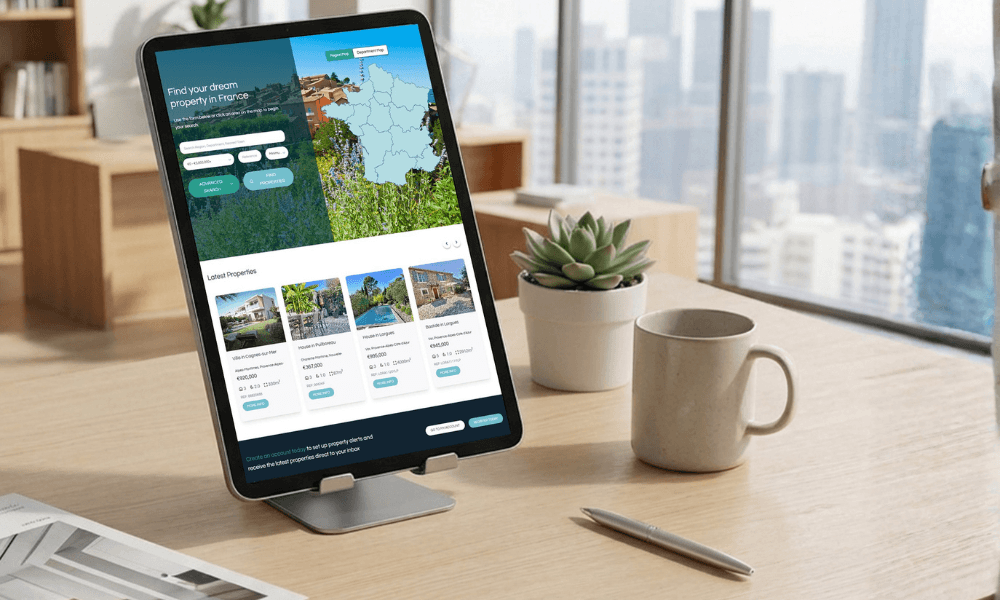 Property in France Website Design